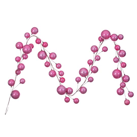Vickerman 10ft. Ball Ornaments Wired Garland